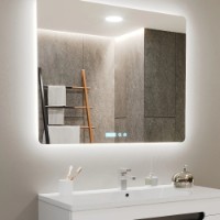 Oglindă baie Bayro Moon 1000x800 Led Touch (124188) imaginea #2 — magazin online Desire.md