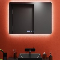 Oglindă baie Bayro Moon 900x800 Led Touch (124194)