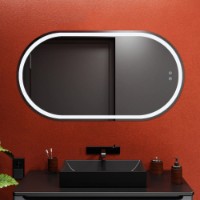 Oglindă baie Bayro Vinci 1200x600 Led Touch (118935)