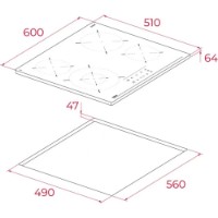 Электрическая панель Teka TBC 64320 TTC BK фото №3 — интернет-магазин Desire.md