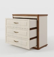 Комод ML-Mobila Марсель №06 Крем/Дуб Кантри фото №2 — интернет-магазин Desire.md