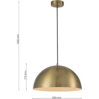 Люстра Lampardi Haloa LP4040-1P фото №3 — интернет-магазин Desire.md