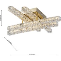 Plafonieră Lampardi Infinity LP136-4C imaginea #3 — magazin online Desire.md