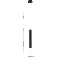 Люстра Lampardi Rayna LP4025-1P фото №3 — интернет-магазин Desire.md