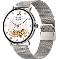 Smartwatch WiWU SW07 Silver imaginea #2 — magazin online Desire.md