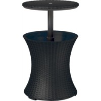 Masă Keter Cool Bar Rattan 49.5x49.5x57- 82.5cm (56137)