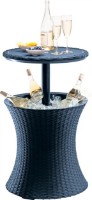 Masă Keter Cool Bar Rattan 49.5x49.5x57- 82.5cm (56137) imaginea #2 — magazin online Desire.md