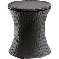 Masă Keter Cool Bar Rattan 49.5x49.5x57- 82.5cm (56138)