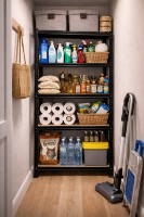 Cтеллаж складской Xenos SmartLine 150x70x30cm Black фото №2 — интернет-магазин Desire.md