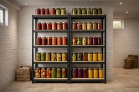 Cтеллаж складской Xenos SmartLine 180x90x40cm Black фото №2 — интернет-магазин Desire.md