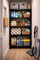 Cтеллаж складской Xenos SmartLine 180x90x40cm Metal Black фото №2 — интернет-магазин Desire.md