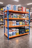 Unitate de rafturi de depozitare Xenos StrongLine 180x160x50cm imaginea #2 — magazin online Desire.md