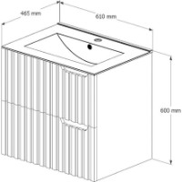 Dulap cu lavoar Supraten 1512161 imaginea #4 — magazin online Desire.md