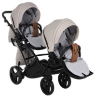 Carucior Junama Duo Slim Space Eco 02 Beige (WGDUOSLIMSPACEECO02) imaginea #5 — magazin online Desire.md