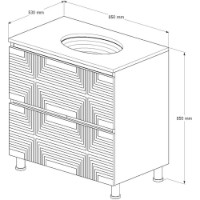 Dulap cu lavoar Supraten 1512168 imaginea #2 — magazin online Desire.md