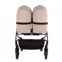 Carucior Junama Duo V3 Eco 02 Beige (WGDUOV3ECO-02) imaginea #2 — magazin online Desire.md