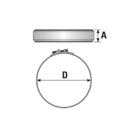 Clemă de strângere pentru coșul de fum Alpinox a4914 imaginea #3 — magazin online Desire.md