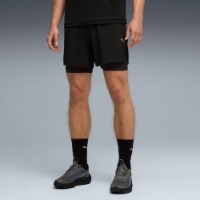 Pantaloni scurți pentru bărbați Puma M Dreamrun 2in1 5 D Puma Black, s.L imaginea #2 — magazin online Desire.md