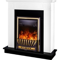 Șemineu electric Art Flame Adam & Meridian White