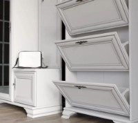 Обувница Gerbor Kentuki SFK3B White Alpine фото №5 — интернет-магазин Desire.md