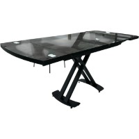 Masă pentru bucătărie Magnusplus Belgrad 80x120/150/180 Irony High Gloss imaginea #2 — magazin online Desire.md