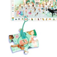 Puzzle Djeco The Dance School 100pcs (DJ07514) imaginea #2 — magazin online Desire.md