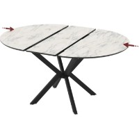 Masă pentru bucătărie Magnusplus Diano 110x110/145 Marmo Super Matt imaginea #4 — magazin online Desire.md