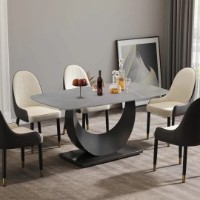 Обеденный стол Magnusplus DT 1063 Gray Ceramic фото №2 — интернет-магазин Desire.md