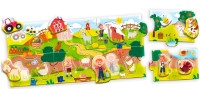 Puzzle Lisciani Panorama The Farm 24pcs (105366)