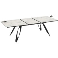 Masă pentru bucătărie Magnusplus Merkur 103x190/250 Marmo Super Matt imaginea #4 — magazin online Desire.md