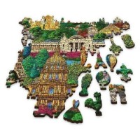 Puzzle Trefl Wooden Puzzle 1000pcs (20213) imaginea #2 — magazin online Desire.md