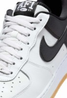 Ghete pentru bărbați Nike Air Force 1 07 LV8 Summit White/Black/Metallic Silver/White/Gum Yellow, s.43 imaginea #9 — magazin online Desire.md