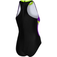 Costum de baie Aqua Speed Nina 44 Black/Lime/Purple imaginea #2 — magazin online Desire.md