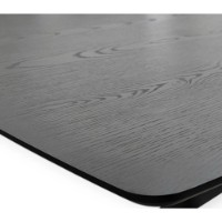 Обеденный стол Mobiland Filis 90x76x145 Senkron Black фото №3 — интернет-магазин Desire.md