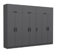 Dulap Trendy Kale 5177 Anthracit 315x235x52cm GTR004538 imaginea #2 — magazin online Desire.md