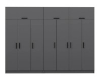 Dulap Trendy Kale 5178 Anthracit 315x235x52cm GTR004539 imaginea #4 — magazin online Desire.md