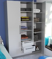 Dulap Bayro Serenity 1500x2200x518 (608517) imaginea #2 — magazin online Desire.md