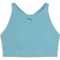 Bustieră Puma Shapeluxe High Neck Baltic Sea Blue, s.M