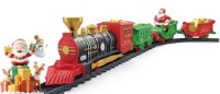 Drumul de joacă pentru copii Essa Toys Christmas Rail Train (699-103A)