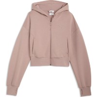 Hanorac damă Puma Pumatech Sense Full Zip Sandstone, s.XL
