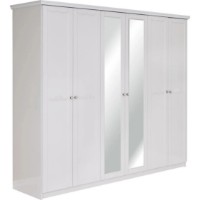 Шкаф Moda Life Bianco 6D 248x210x63 White