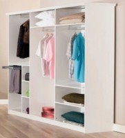 Шкаф Moda Life Bianco 6D 248x210x63 White фото №2 — интернет-магазин Desire.md