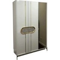 Шкаф Moda Life Linda 3D 131x54x202 White