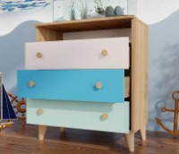 Comodă Moda Life Hera Loft Blue imaginea #2 — magazin online Desire.md