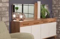 Comodă Moda Life Step Walnut/White imaginea #3 — magazin online Desire.md