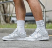 Ghete pentru bărbați Nike Dunk Low Retro White/Light Smoke Grey, s.44 imaginea #10 — magazin online Desire.md