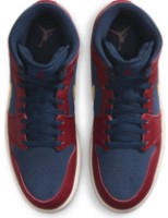 Bocanci pentru bărbați Nike Jordan 1 Mid Se Team Red/Pale Vanilla/Obsidian, s.42 imaginea #4 — magazin online Desire.md