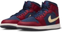 Bocanci pentru bărbați Nike Jordan 1 Mid Se Team Red/Pale Vanilla/Obsidian, s.42.5 imaginea #1 — magazin online Desire.md