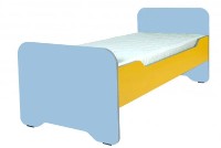 Детская кровать Tisam Light Blue/Yellow (0837)