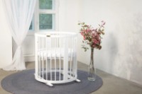 Pătuţ Ingvart Smart 9in1 72x72x120cm Milky (1729001) imaginea #3 — magazin online Desire.md